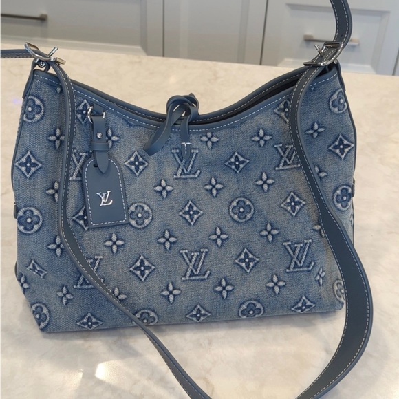 Louis Vuitton Handbags - L.V Denim Blue Monogram Shoulder Bag